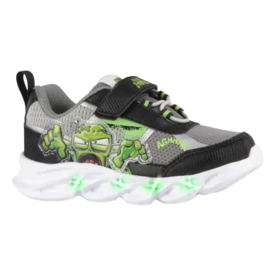 Zapatillas Footy Niños Con Luces Led Dibujos Animados 23/28