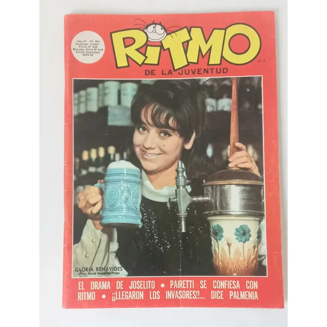 Revista Ritmo, N°204 ,gloria Benavides