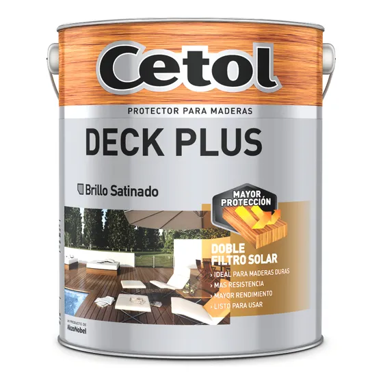Cetol Deck Plus 4l Doble Filtro Satinado
