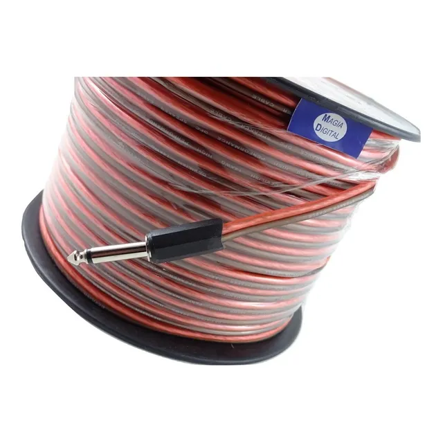 Cable Bocina Ofc Polarizado Cal.14 Devilish Dsc-140 100 Mts