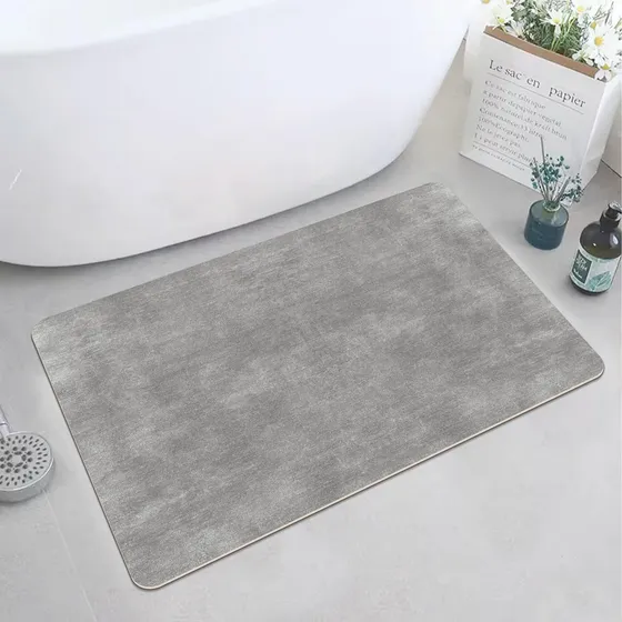 Alfombra Baño 24 X 16  Antideslizante Goma Secado Rapido