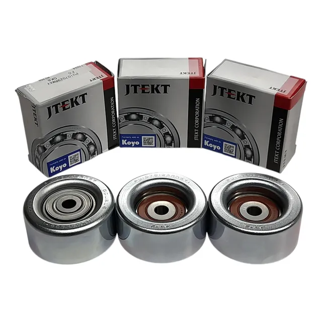 Kit Polea Intermedia Correa Unica Hilux Kavak 4.0 2007-2018