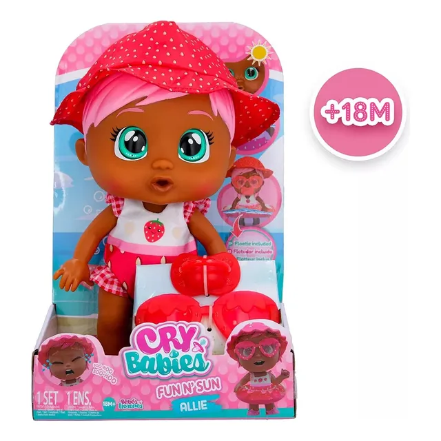 Cry Babies - Bebes Llorones Allie Fun And Sun - 28 Cms