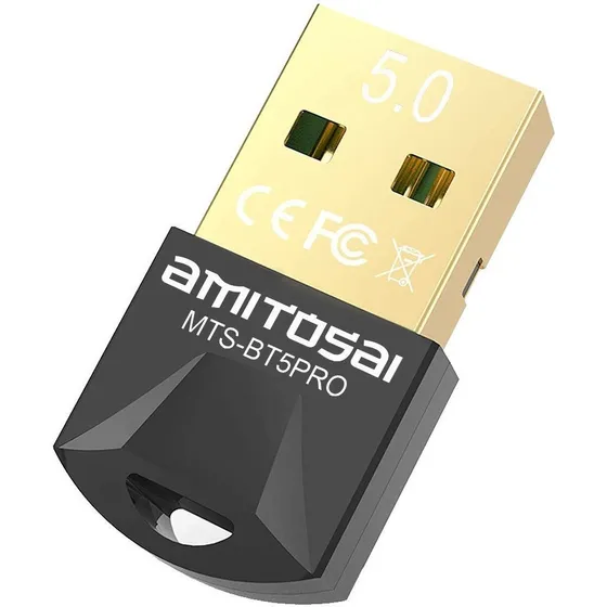 Adaptador Receptor Bluetooth 5.0 Usb Pc Notebook Bt5pro 3mt8