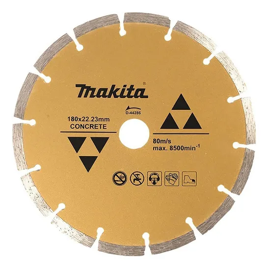 Disco Diamantado Segmentado 180 Mm Concreto Makita D-44286