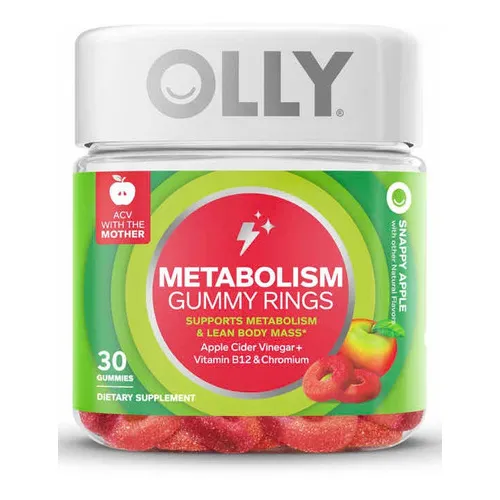 Olly Metabolism Metabolismo 30 Gomitas Sabor Manzana