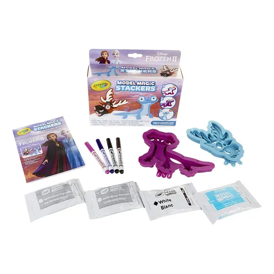 Set De Manualidades Crayola Frozen 2 Con Maquetas Mágicas Y