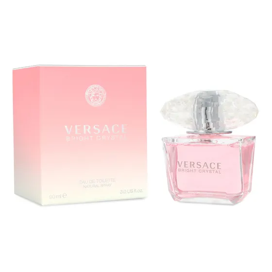 Perfume Versace Bright Crystal 90 Ml Eau De Toilette Natural Spray para Mujer