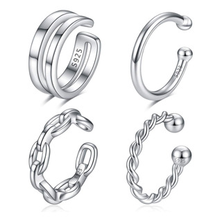 Ear Cuffs Pendientes De Cartílago Con Clip De Concha De Orej Ear Cuffs Pendientes De Cartílago Con Clip De Concha De Orej