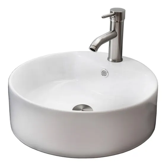 Esatto® Paquete Rondó Grand Satin Lavabo Llave Cespol Contra