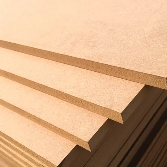 Lamina Mdf 12mm Crudo De 183x244