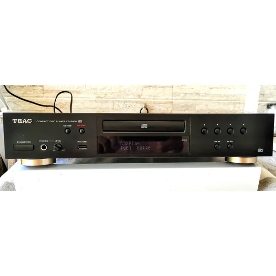 Cd Player Teac Cd-p650 Preto