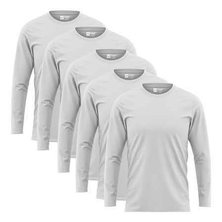 Kit 5 Camiseta Manga Longa Masculina Slim AlgodĂŁo 30.1 Zaroc Kit 5 Camiseta Manga Longa Masculina Slim AlgodĂŁo 30.1 Zaroc