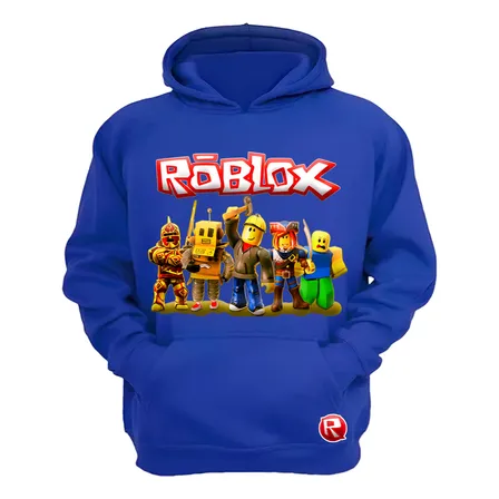 Polerón Canguro Roblox Personajes Niños, Jóvenes