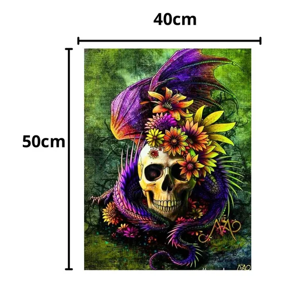 Kit 5d Pintura Con Diamantes Diamond Painting 40x50