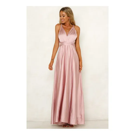 L Vestido Infinito Con Bandeau, Vestido De Dama De Honor