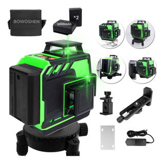 Nivel Láser Autonivelante 12 Líneas Con 2 Batería 12000mah Nivel Láser Autonivelante 12 Líneas Con 2 Batería 12000mah