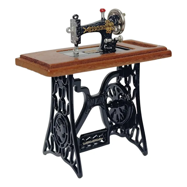 Máquina De Coser En Miniatura De Decoración Para El Hogar