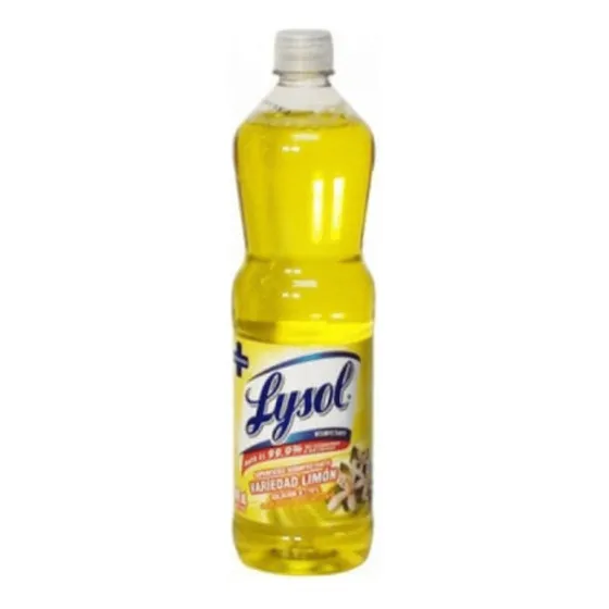 Limpiador Líquido Desinfectante Limón 900ml Lysol