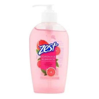 Jabón Líquido Zest Toronja Y Albahaca 220ml Jabón Líquido Zest Toronja Y Albahaca 220ml