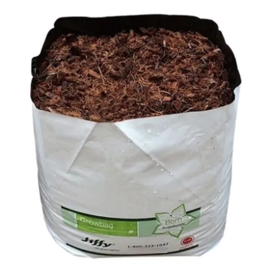 Fibra De Coco Jiffy Rinde 23 Litros Easy Fill Bag Bloque