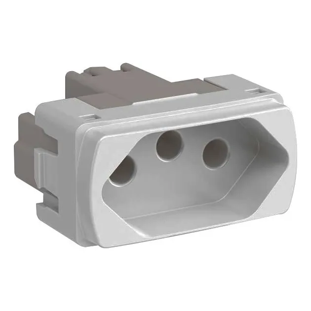 Modulo Tomada Branca 10a Miluz S3b70340 Schneider
