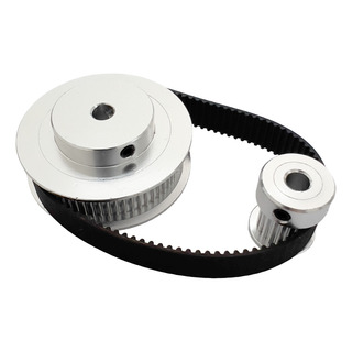 Kit Redução Gt2 3:1 10mm 20/60 Dentes Furo 5mm Correia 280mm Kit Redução Gt2 3:1 10mm 20/60 Dentes Furo 5mm Correia 280mm