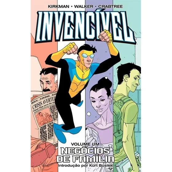 Invencível Vol. 01 - Negócios De Família, De Kirkman, Robert. Editorial Panini, Capa Mole, Edição 1 Em Português, 2025