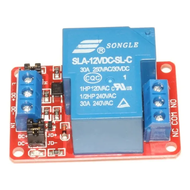 Módulo Relé Songle Sla-12vdc-sl-c 12v 30a Optoacoplado