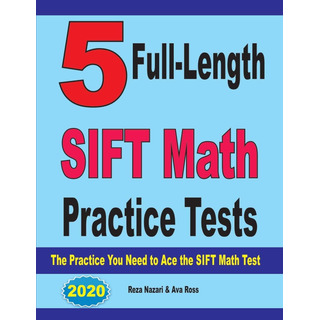 Livro: 5 Testes Práticos De Matemática Sift Completos: A Prá Livro: 5 Testes Práticos De Matemática Sift Completos: A Prá