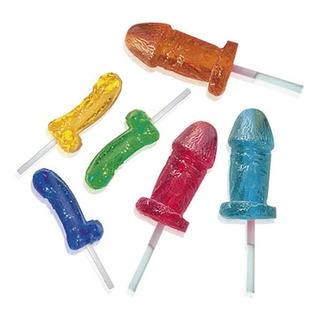 Cotillon Chupetínes X 30 Forma Pene Chico Para Despedidas Cotillon Chupetínes X 30 Forma Pene Chico Para Despedidas