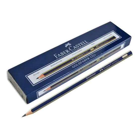 Lapiz Negro Goldfaber 1221 Faber Castell  X 12 Unidades