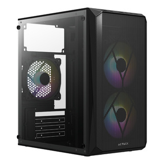 Gabinete Acteck Doom Gi630 Fuente 500w 3 Fan Acrilico Negro Gabinete Acteck Doom Gi630 Fuente 500w 3 Fan Acrilico Negro
