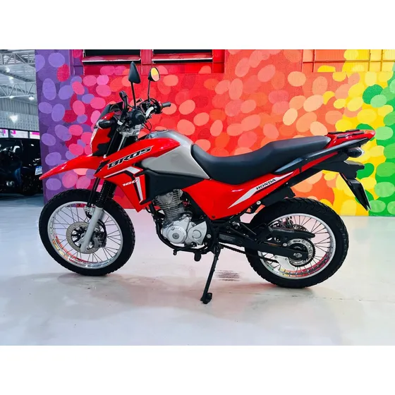 Honda Bros 160 Esdd Unico Dono 4.900 Km Flex - Revisada
