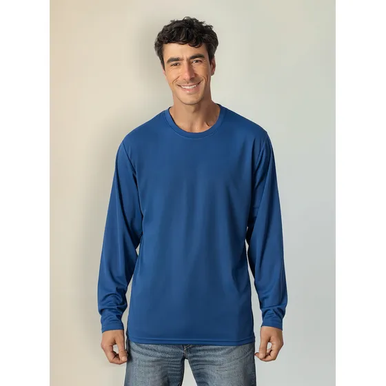 Polera Dryfit Sport Hombre M/l Uv+pro Ripstop Premium