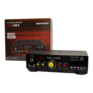 Amplificador De Potencia C/ Remoto Usb Mp3 Fm Senon Ca101 Amplificador De Potencia C/ Remoto Usb Mp3 Fm Senon Ca101