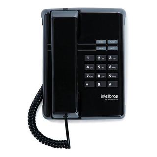 Telefone Fixo Com Fio Tc 50 Premium Preto Intelbras Telefone Fixo Com Fio Tc 50 Premium Preto Intelbras