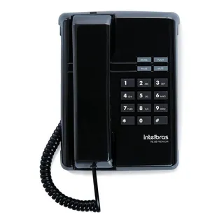 Telefone Fixo Com Fio Tc 50 Premium Preto Intelbras Telefone Fixo Com Fio Tc 50 Premium Preto Intelbras
