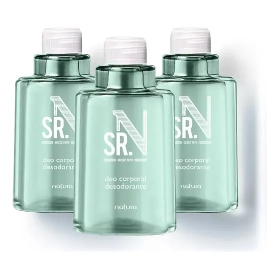 Kit C 3un.: Refil Deo Corporal Natura Srn Sr.n. 100ml