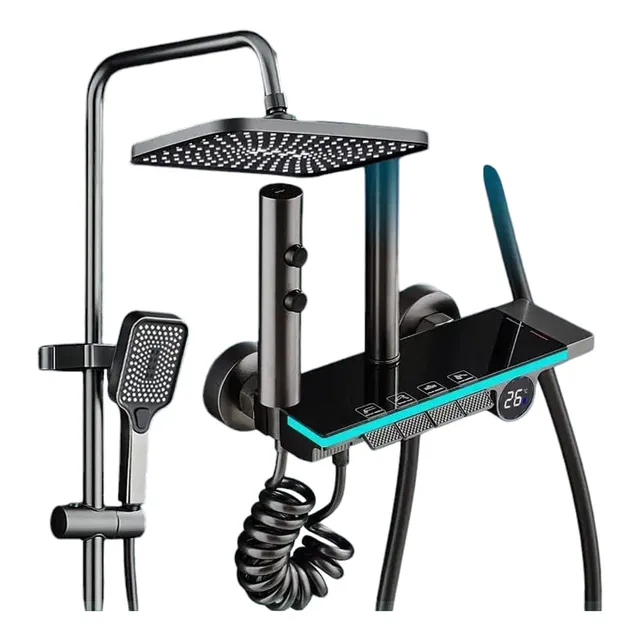 Barral Set Smart De Ducha Piano 4 En 1 Con Temperatura