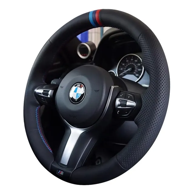 Funda Cubre Volante Bmw M Sport Serie 1 2 3 4 5 6 X1-6 Piel