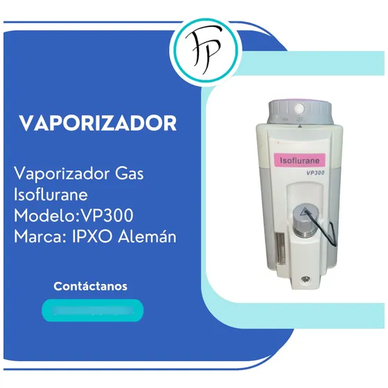 Vaporizador Gas Isoflurane