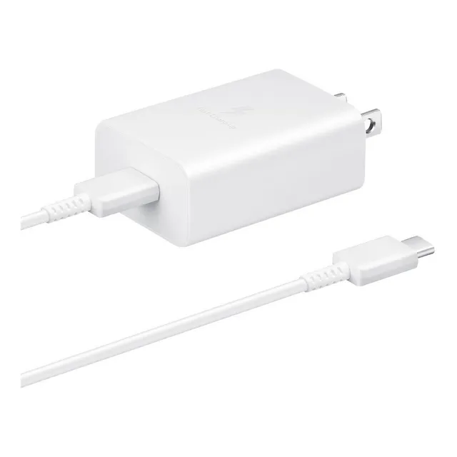 Cargador Samsung EP-T1510XWEGUS 15w Cable USB-C Carga Super Rápida Blanco