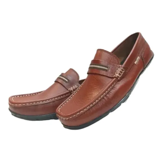 Zapatos Mocasines Will Moda T02 Cuero