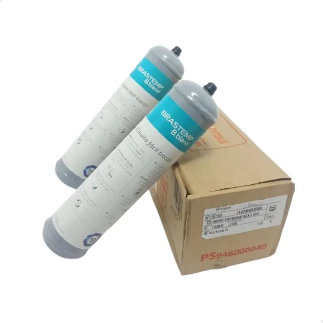 Kit 2 Cilindros De Gás Co2 Original Para Máquinas B Blend