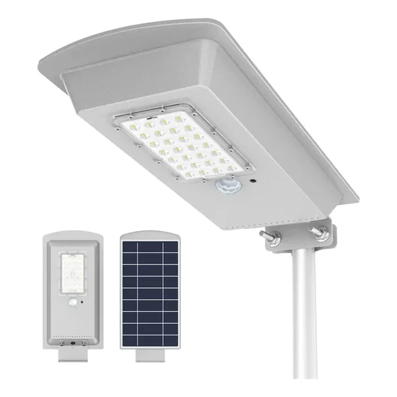 Luz Solar Calle Para Exterior Sensor Movimiento Atardecer Al