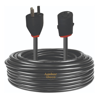 Alargue 20 Mts 2x2,5mm Richi Hembra/macho Cable Tipo Taller Alargue 20 Mts 2x2,5mm Richi Hembra/macho Cable Tipo Taller