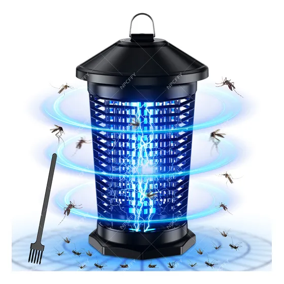 Lámpara Mata Mosquitos Killer Eléctrico Repelente 4600v 20w Para Interiores Y Exteriores