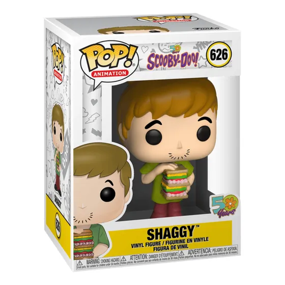 Funko Pop! Animation: Scooby Doo Shaggy Con Sandwich N° 626