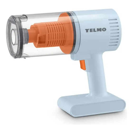 Aspiradora Recargable Yelmo As-3244 Usb Luz Led Filtro H.e.p.a Turquesa